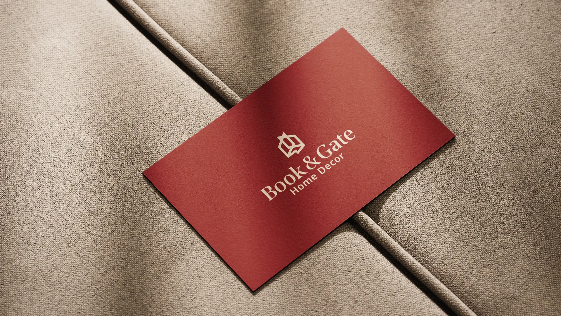 Book and Gate Business Card