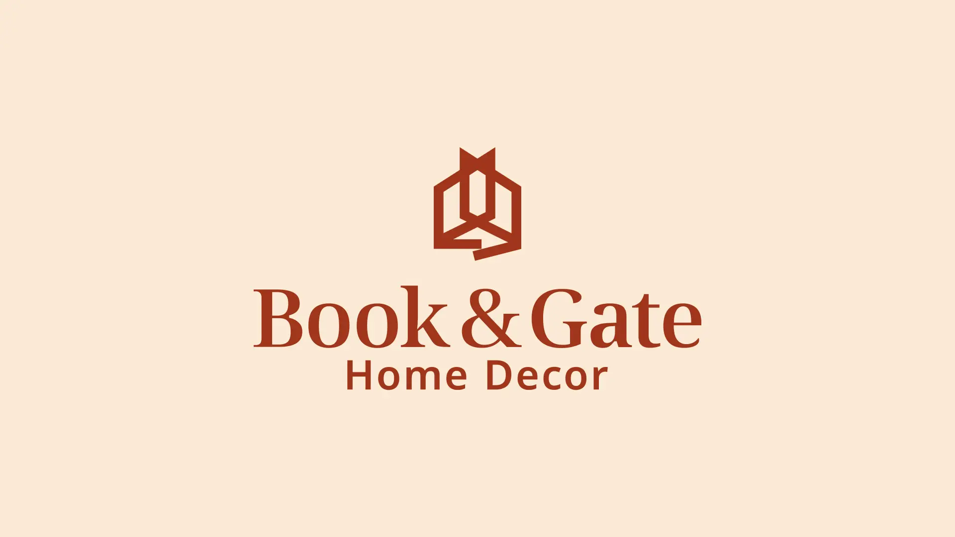 Book and Gate Logo Vertical Presentation 1