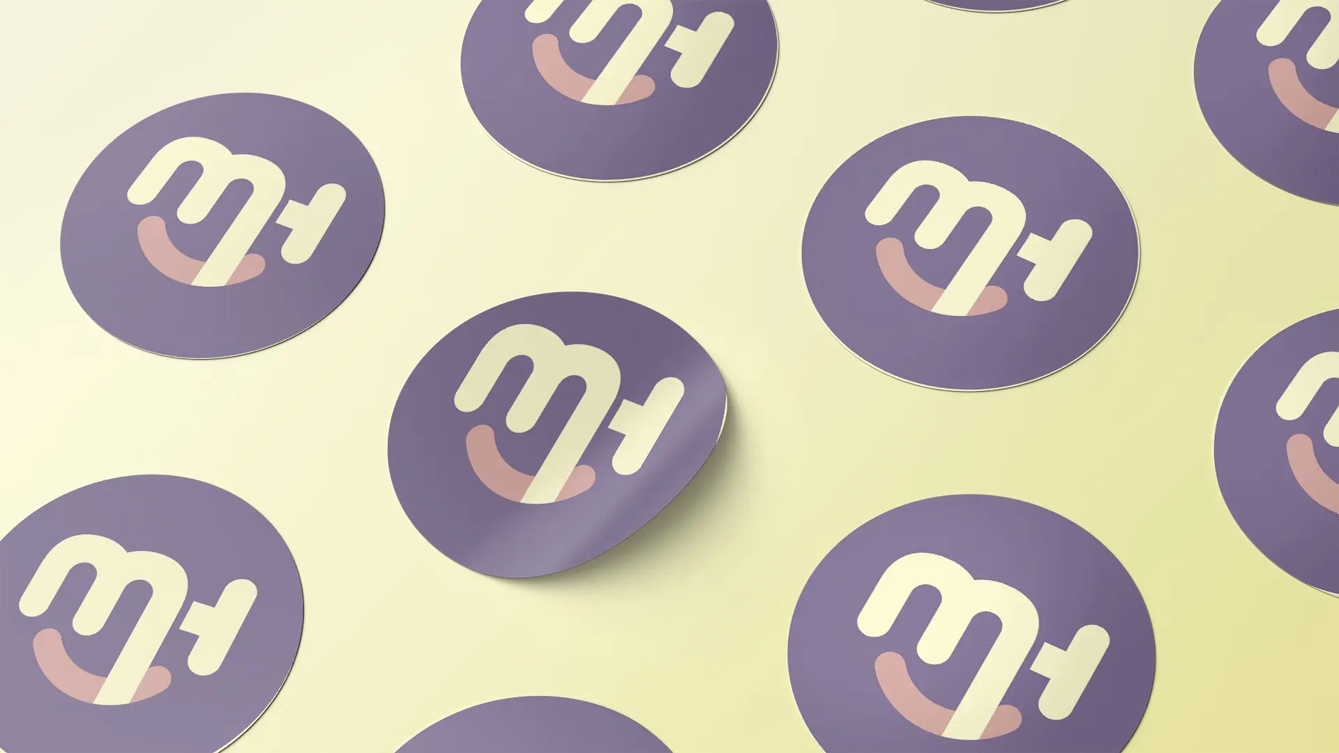 Meckdesigns Round Stickers