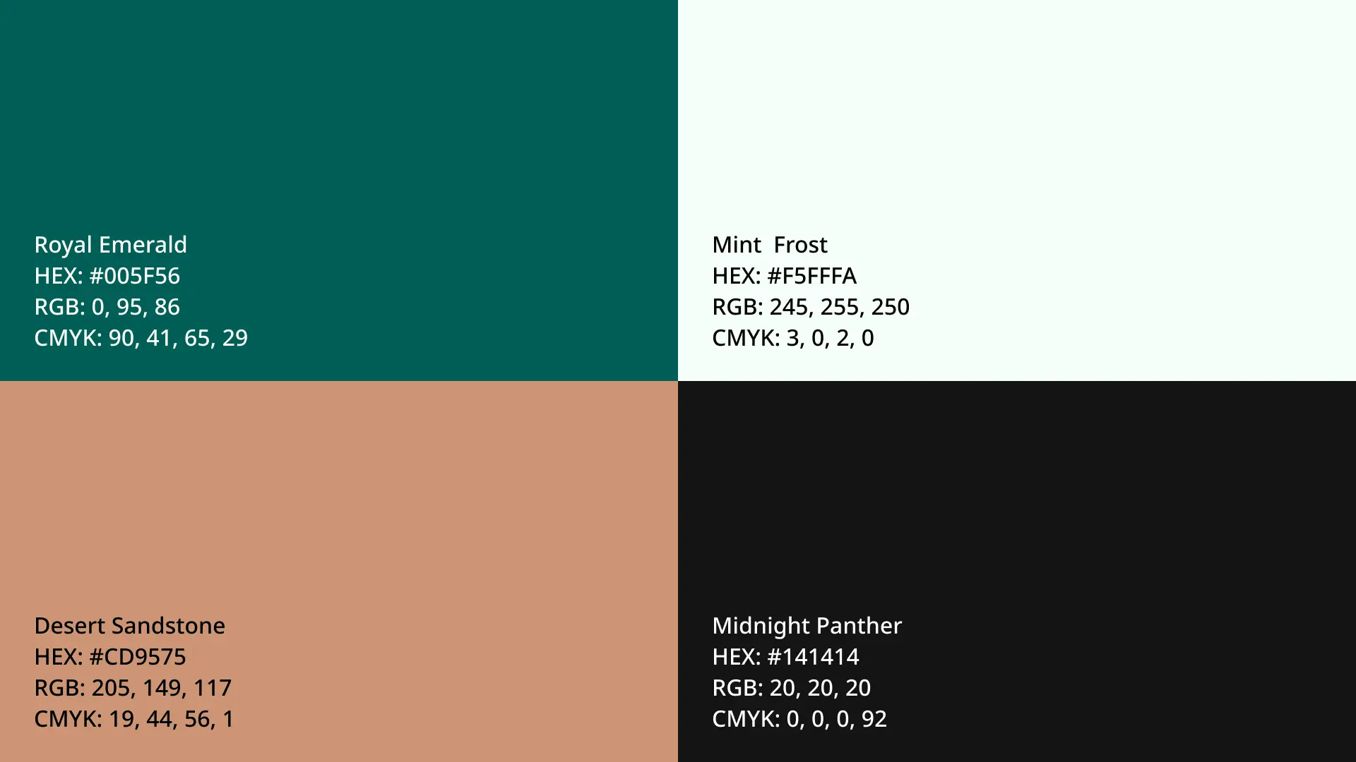 Dooric Abodes Color Palette