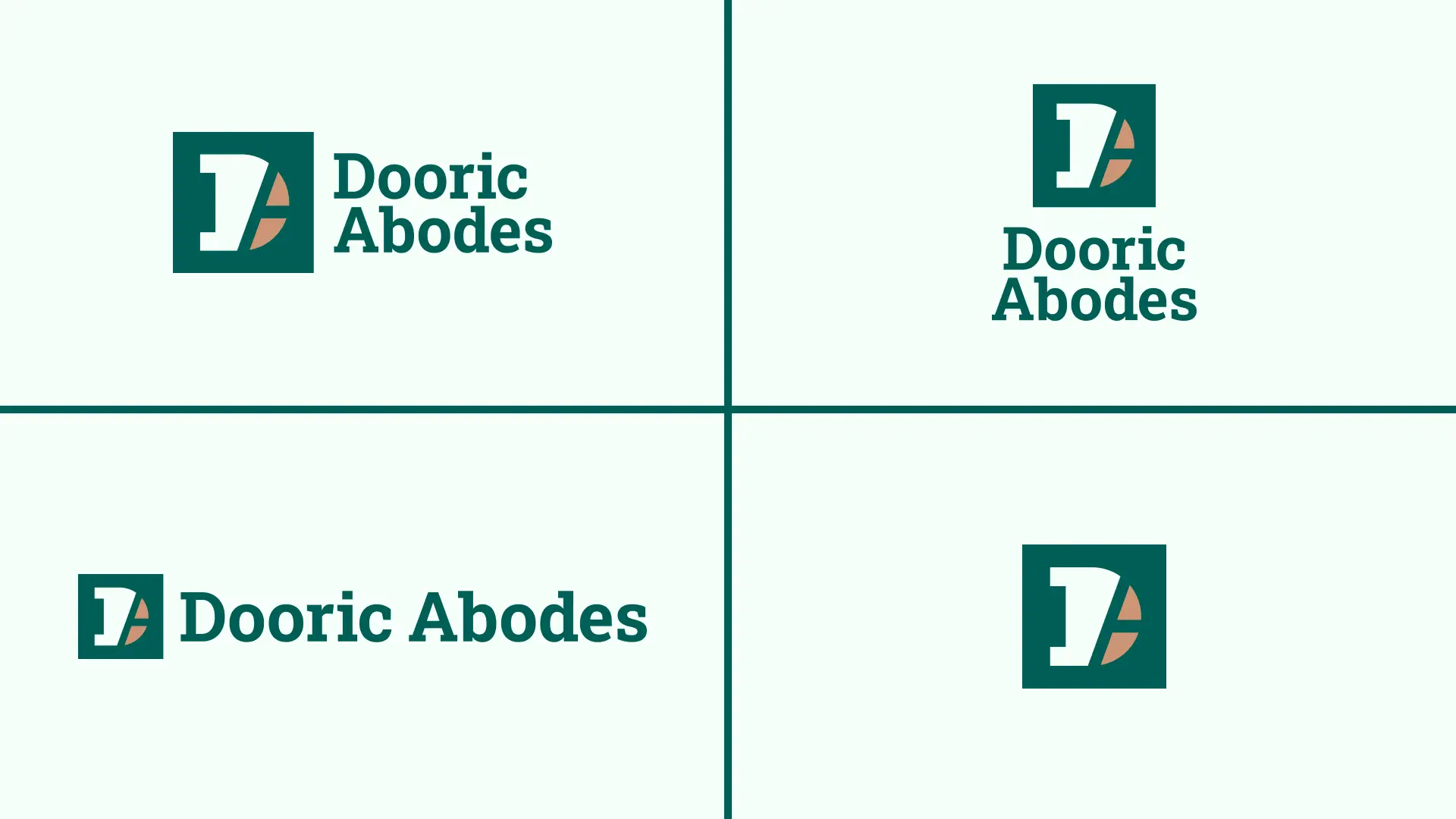 Dooric Abodes Logo Suite 2