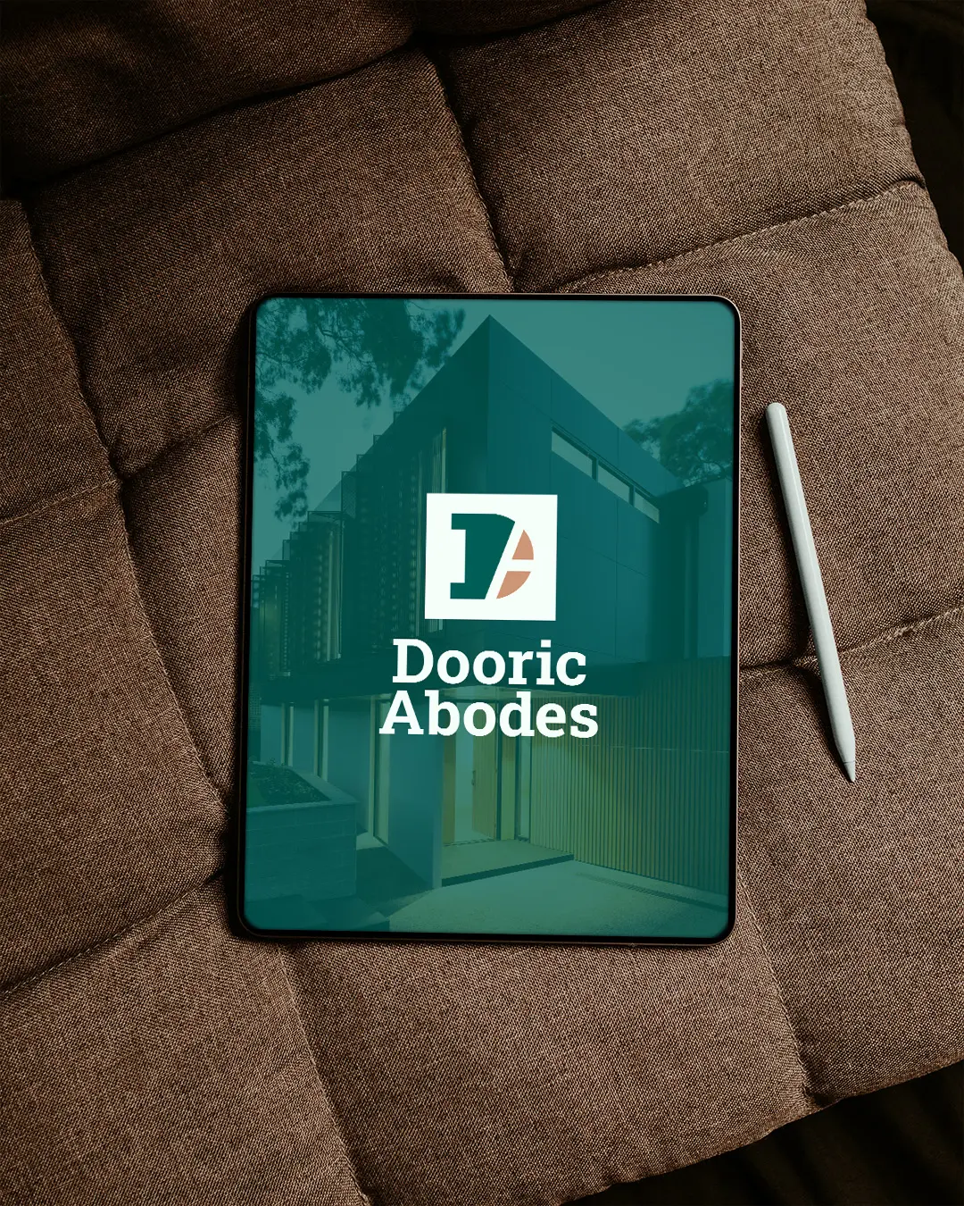 Dooric Abodes Logo on Ipad V2