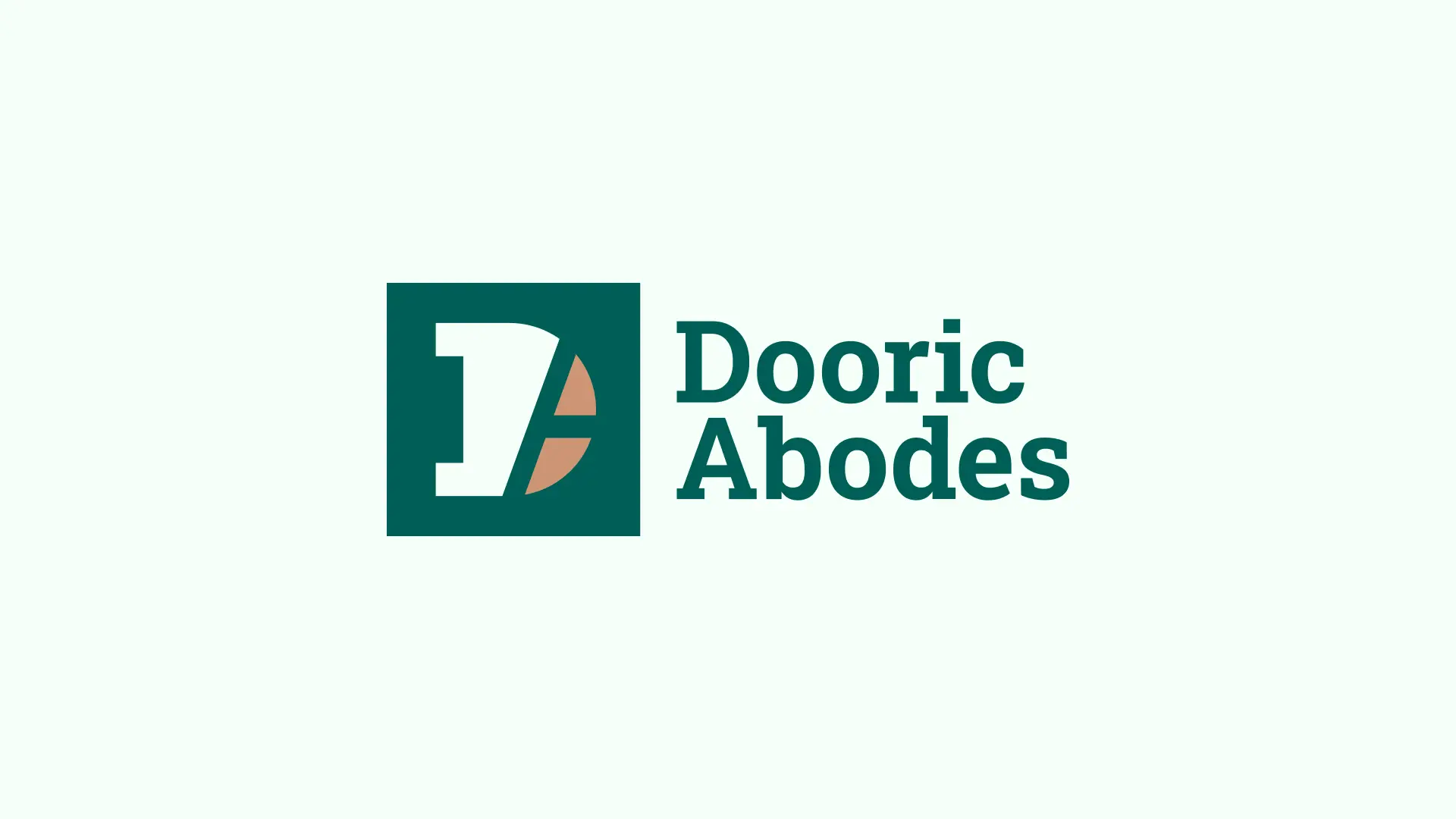 Dooric Abodes Logo Stacked Horizontal Presentation 1