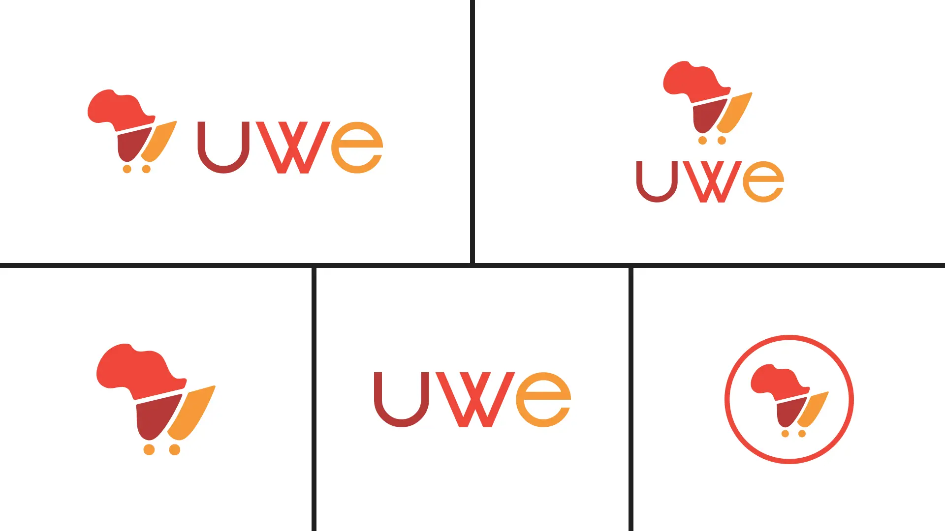 Uwe Logo BentoGrid Presentation 2