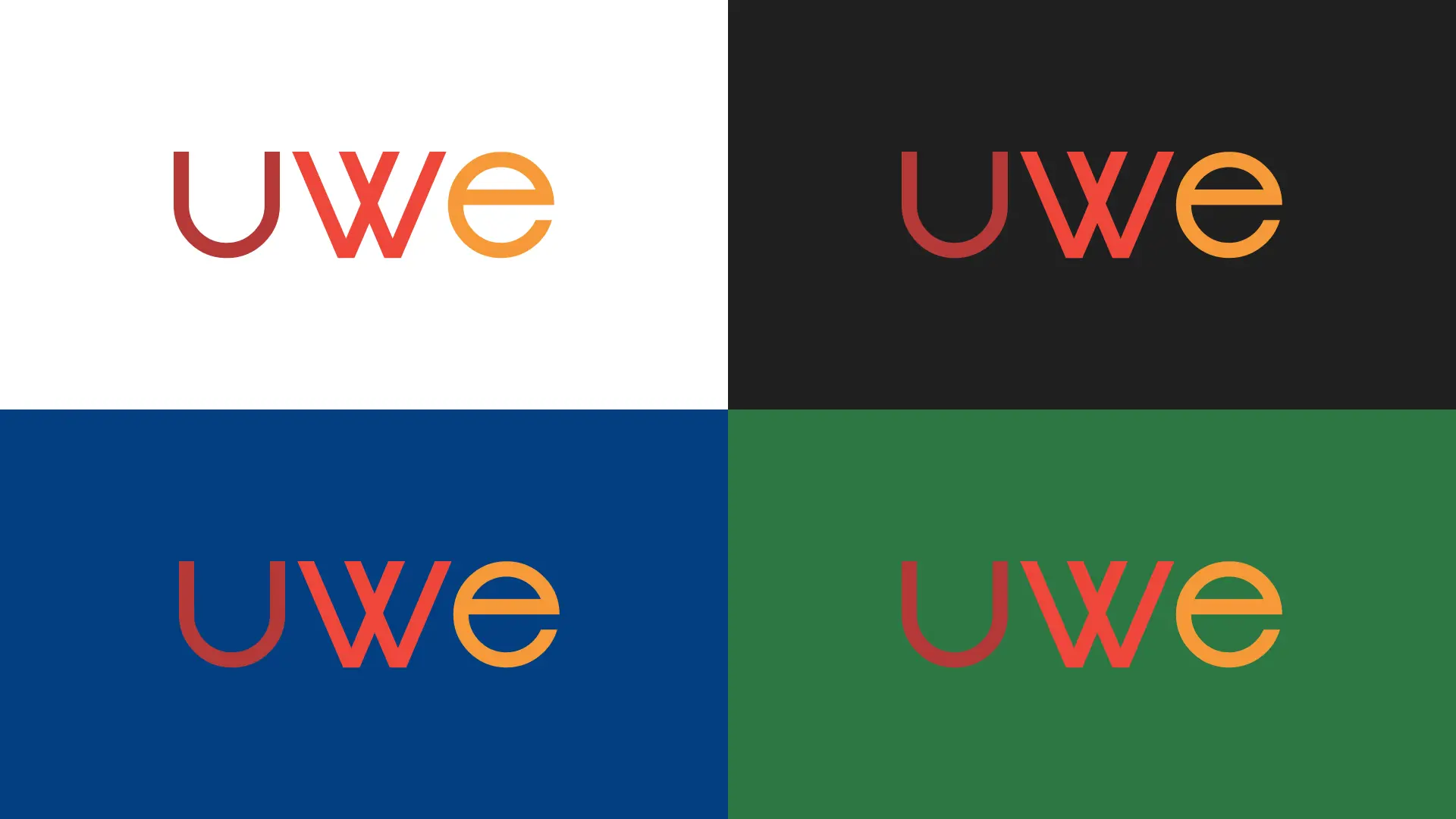 Uwe Logo Color Combinations 2