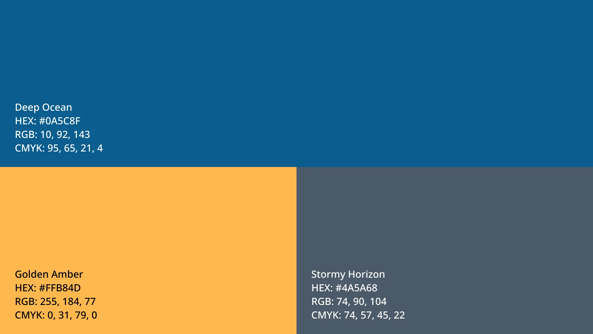 Nexlinje Logistics Color Palette Secondary