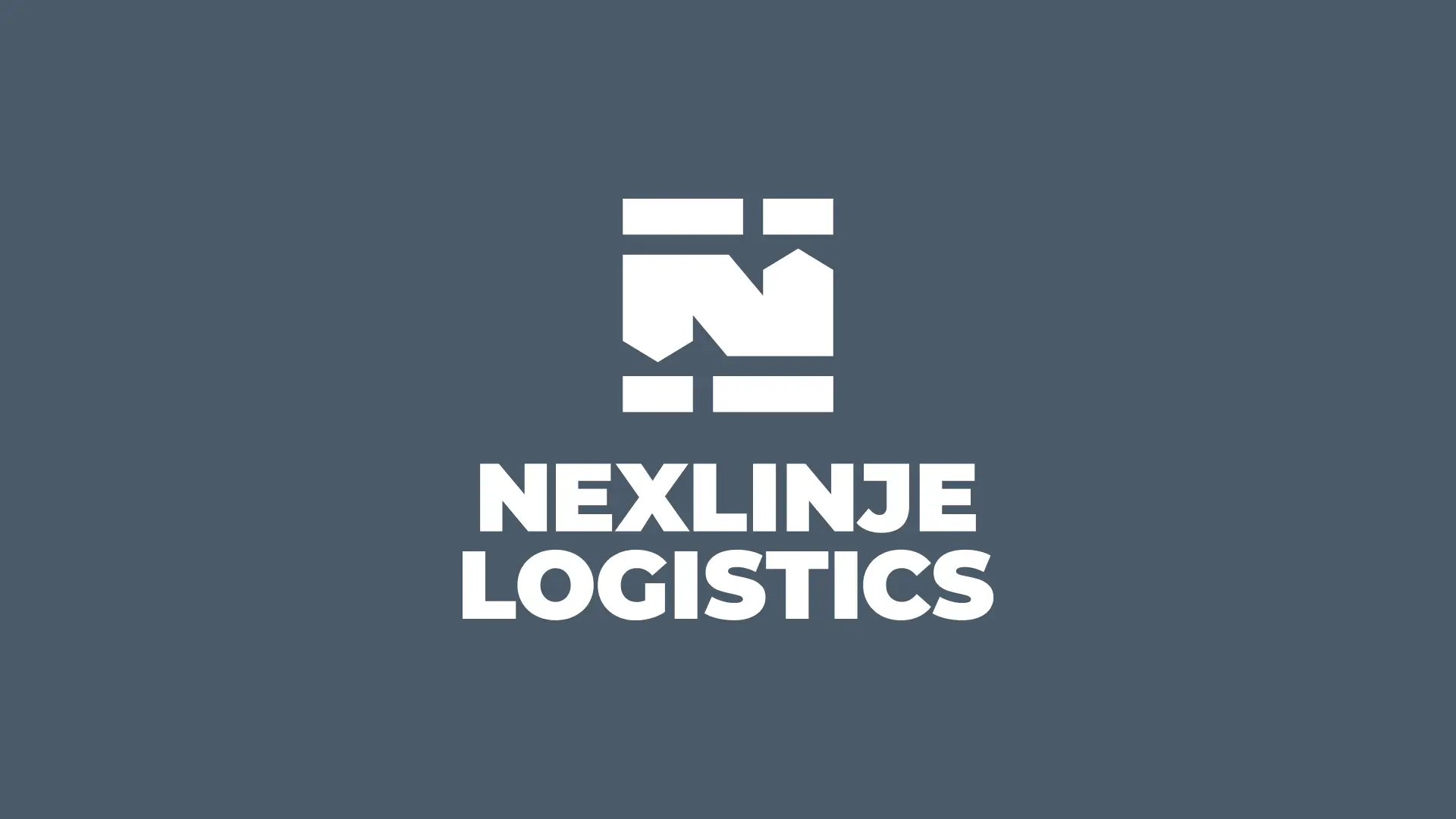 Nexlinje Logistics Logo Vertical Presentation 6