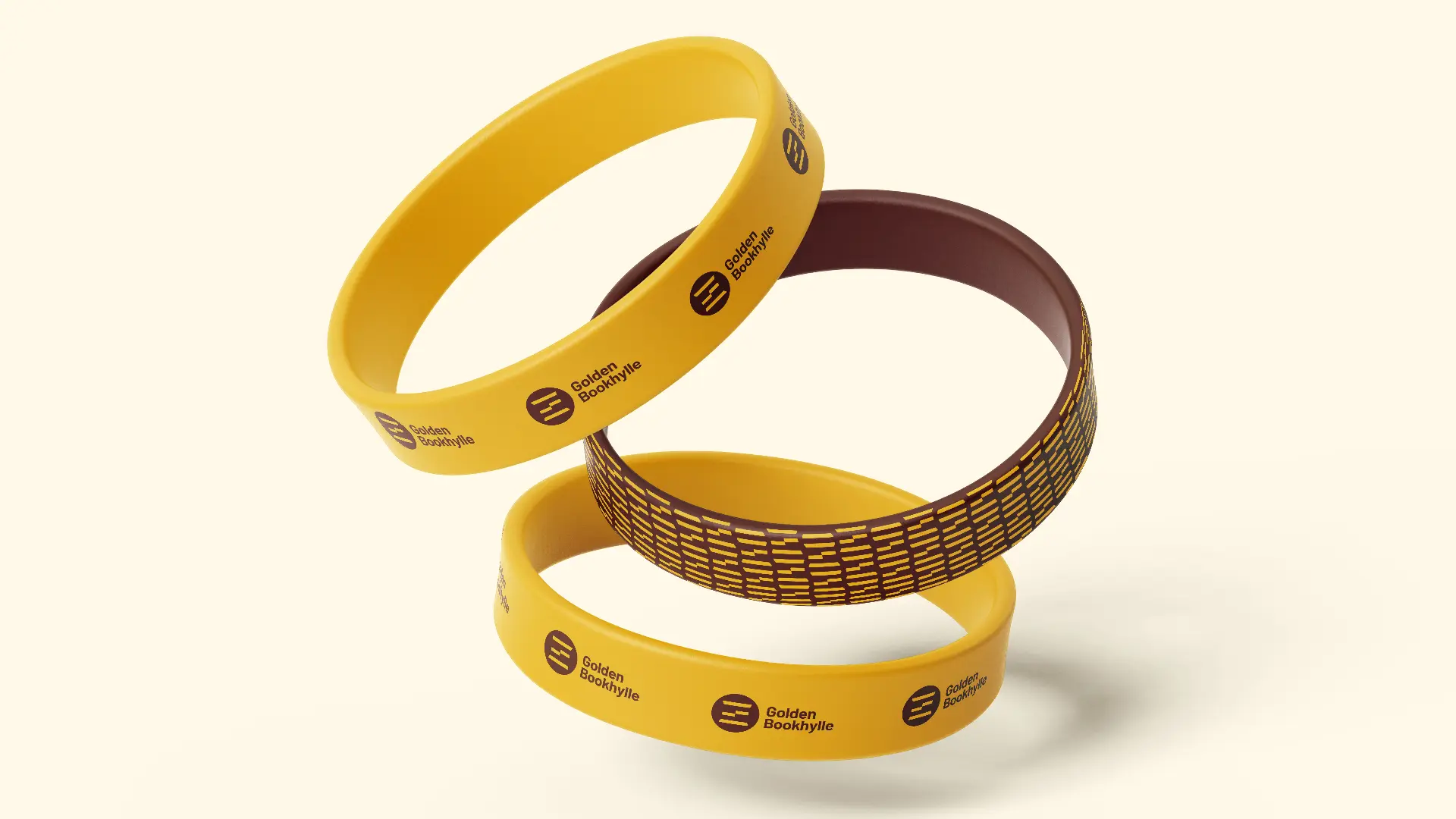 Golden Bookhylle Wristband V2