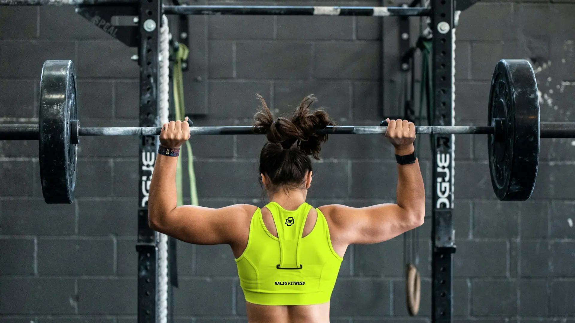 Kalig Fitness Icon on Gym Wear Style 2