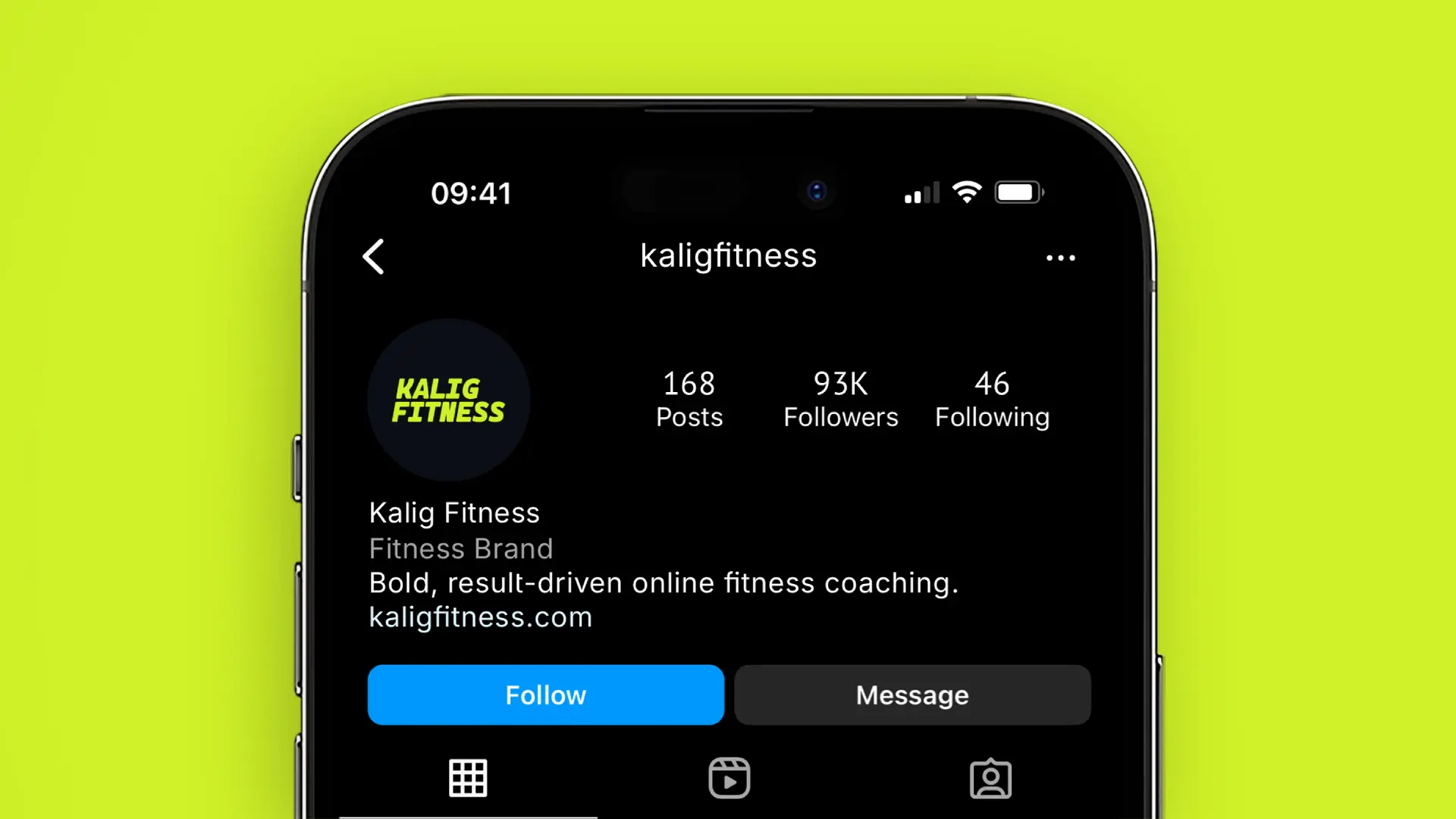 Kalig Fitness Instagram DP