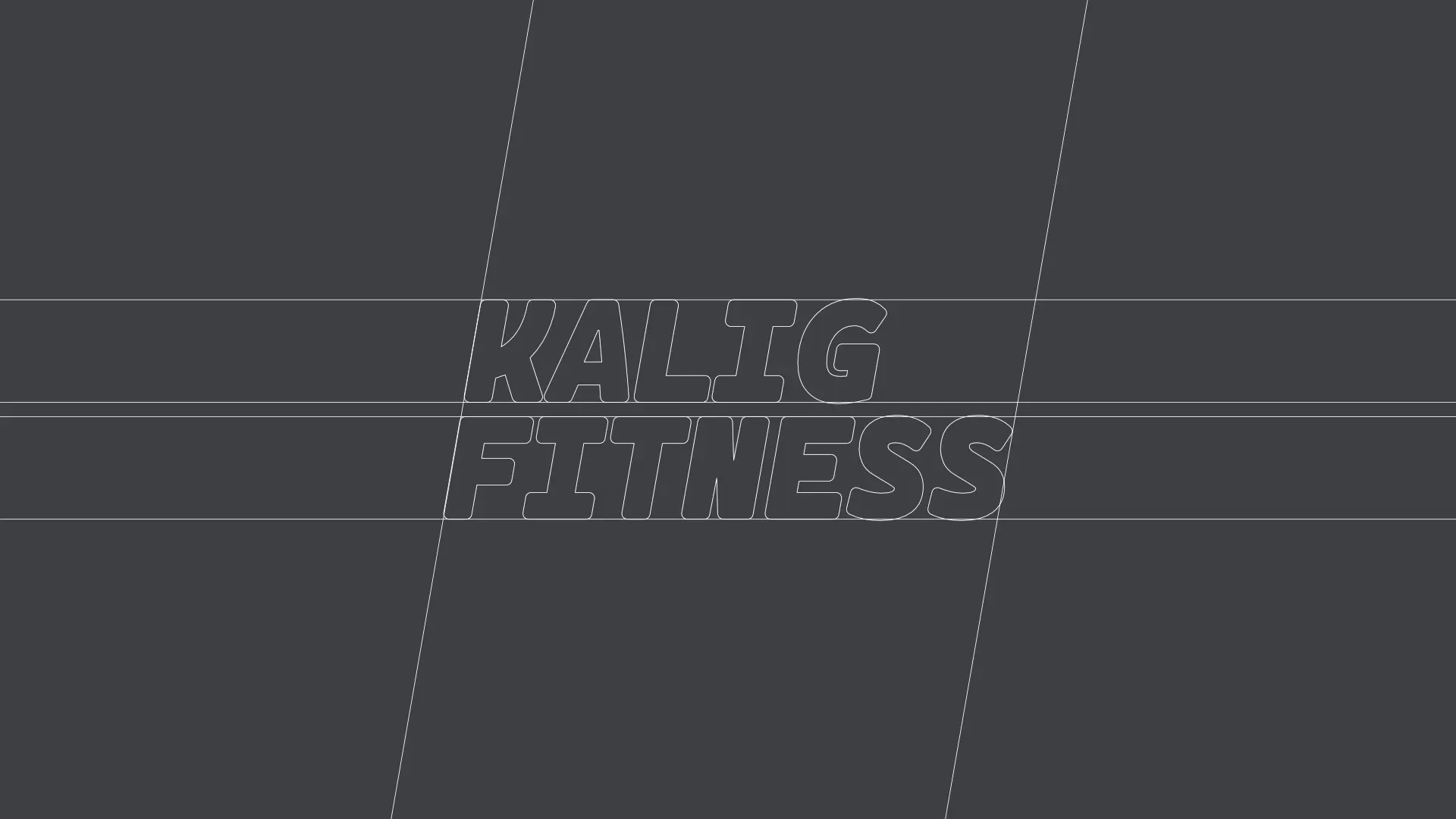 Kalig Fitness Logo Construction