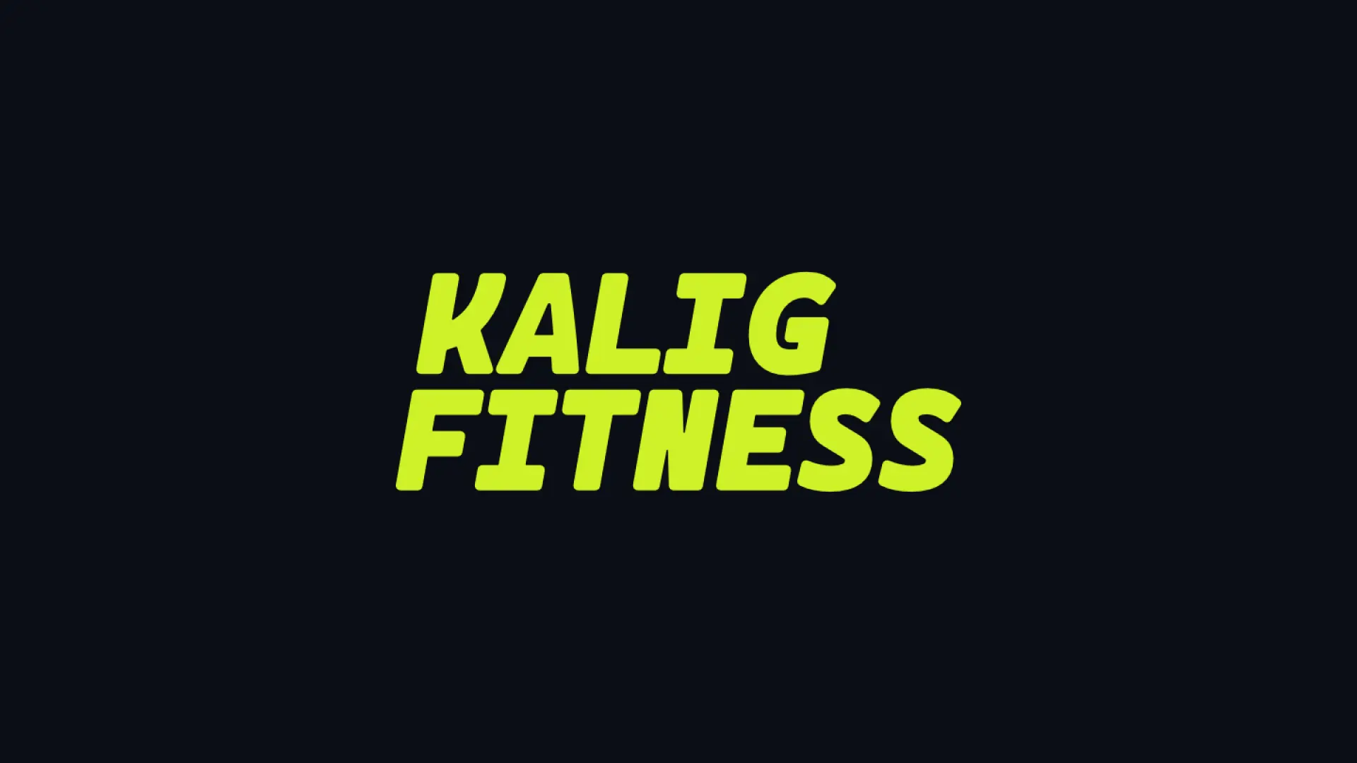 Kalig Fitness Logo Vertical Left Aligned Presentation 1