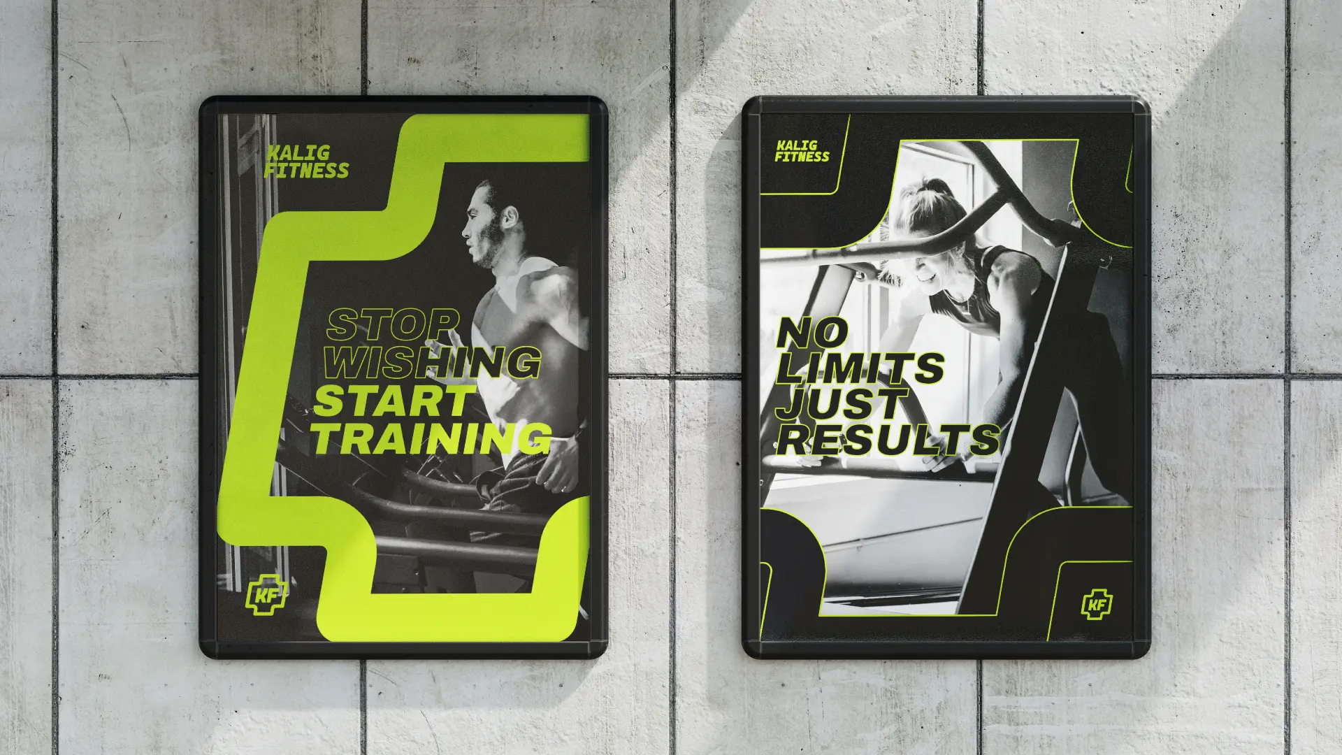 Kalig Fitness Outdoor Poster