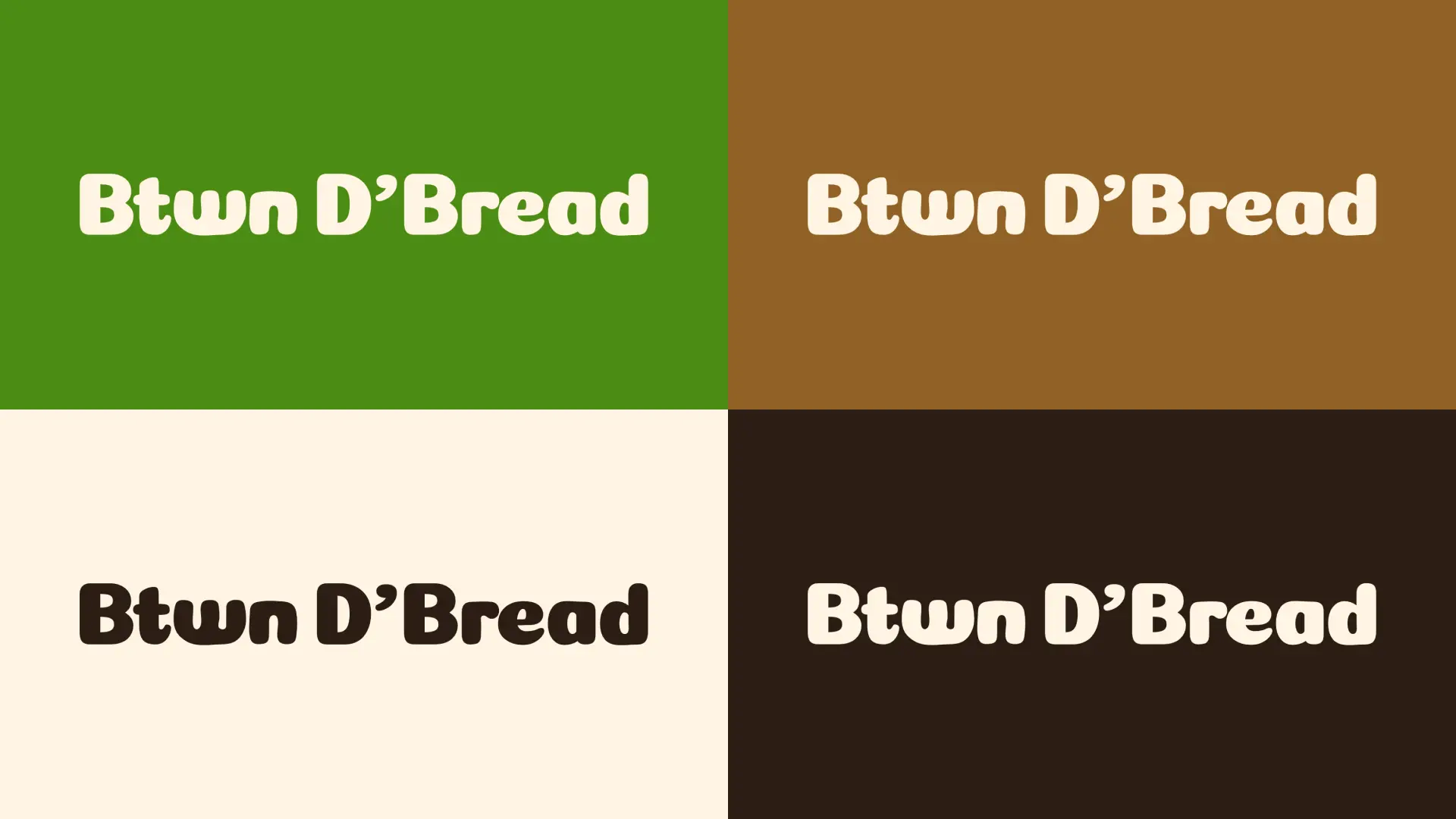 Btwn DBread Color Combinations