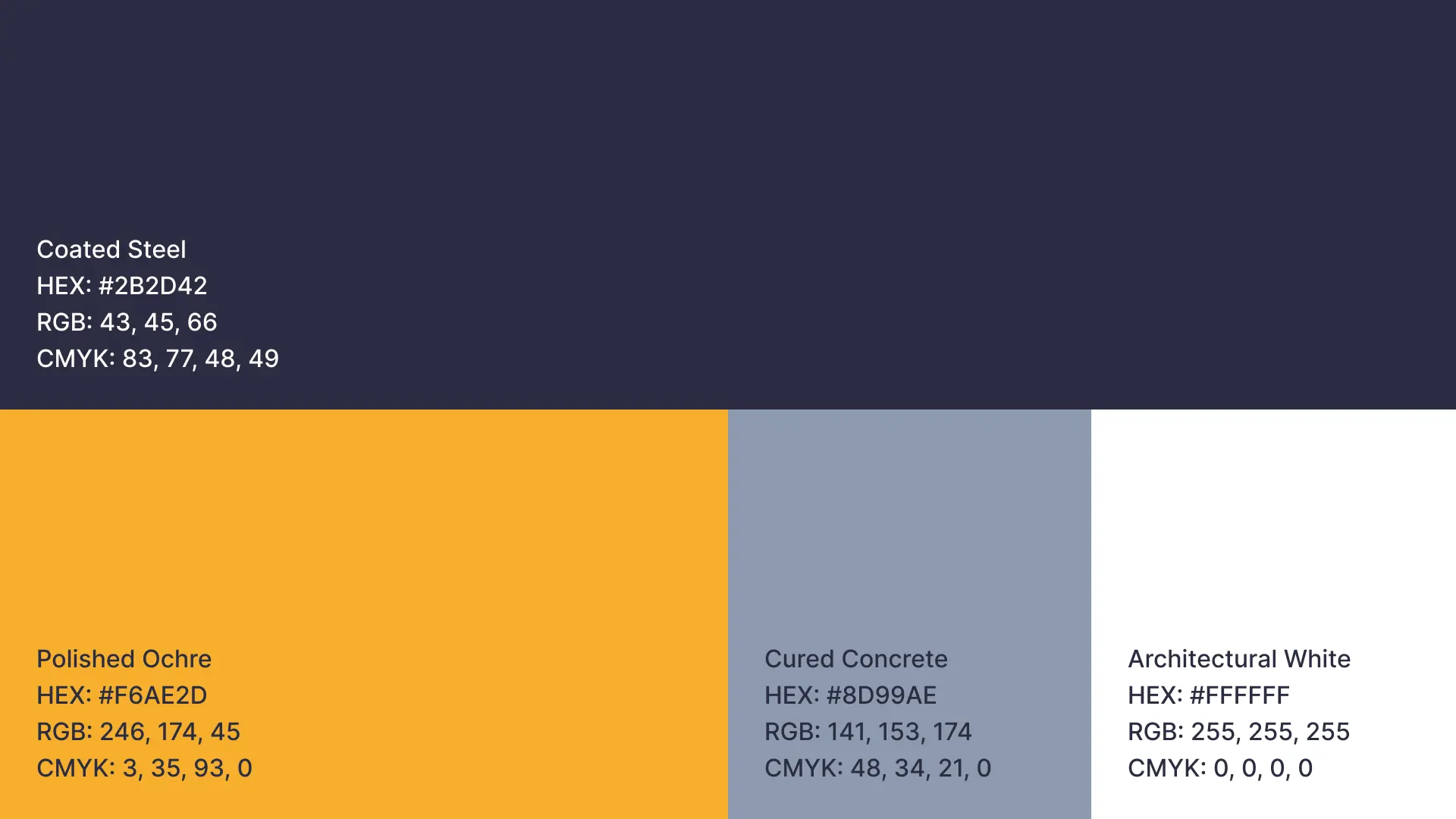 MurailWen Pillars Color Palette