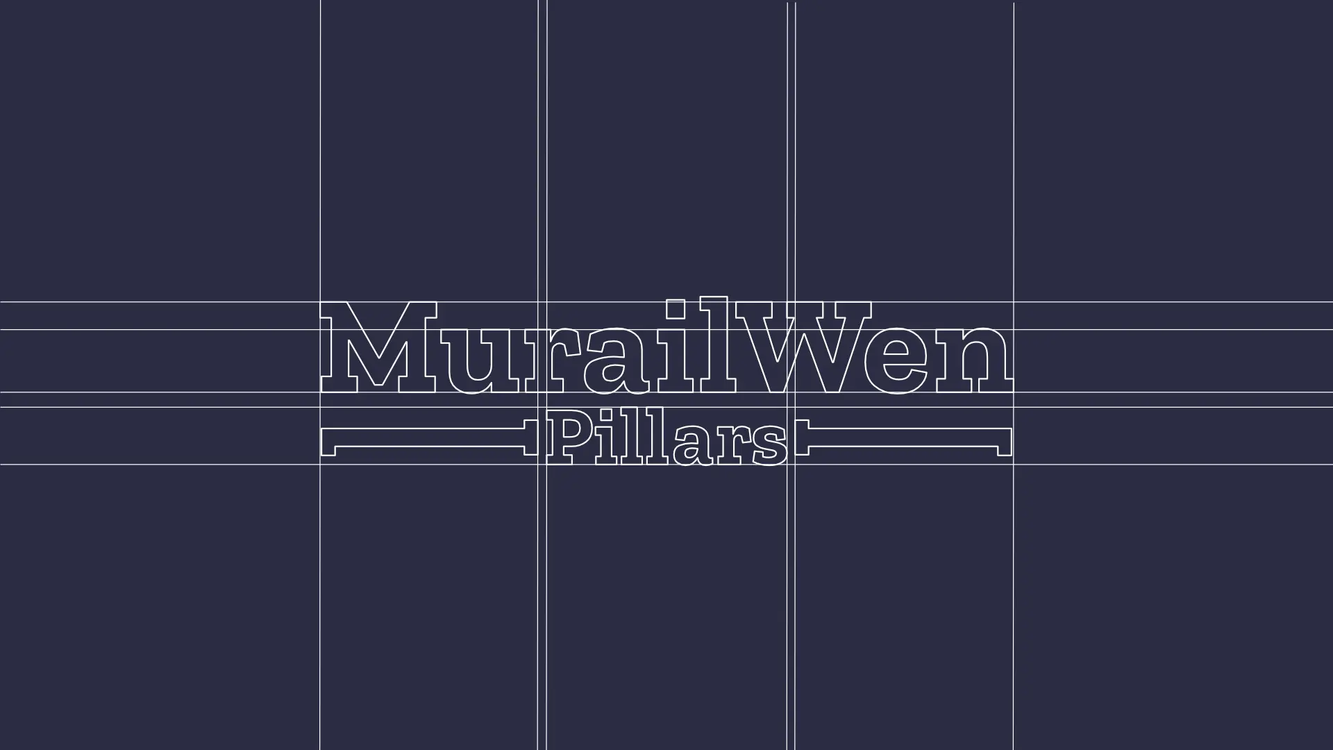 MurailWen Pillars Logo Construction