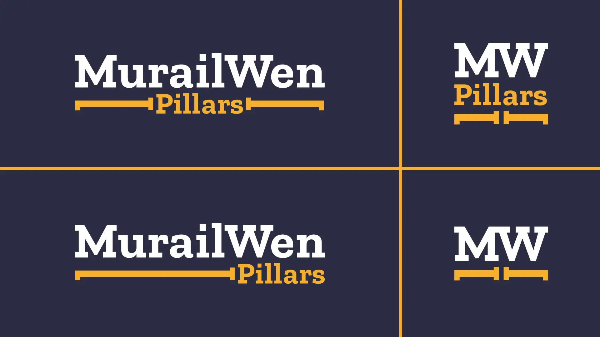 MurailWen Pillars Logo Suite
